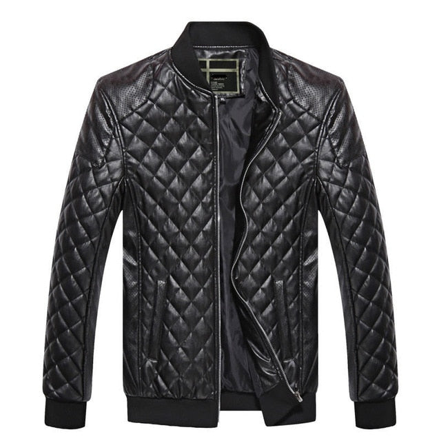 FGKKS Brand Men Leather Jackets 2019 Winter Male Casual Leather Jacket Men's Comfortable PU Jackets Clothing