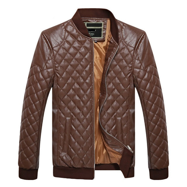 FGKKS Brand Men Leather Jackets 2019 Winter Male Casual Leather Jacket Men's Comfortable PU Jackets Clothing