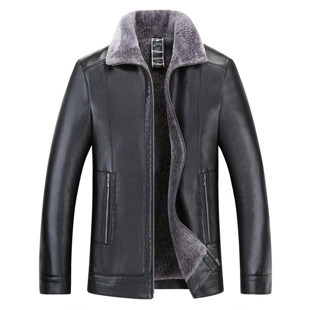 8XL 6X Winter luxurious Brand Genuine Leather Jacket Men New Style Luxury Lapel Collar Male Leather Suits For Men Sheepskin Jack