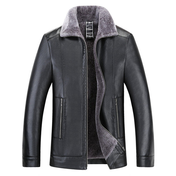 8XL 6X Winter luxurious Brand Genuine Leather Jacket Men New Style Luxury Lapel Collar Male Leather Suits For Men Sheepskin Jack